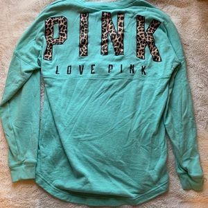 VS PINK oversized crewneck